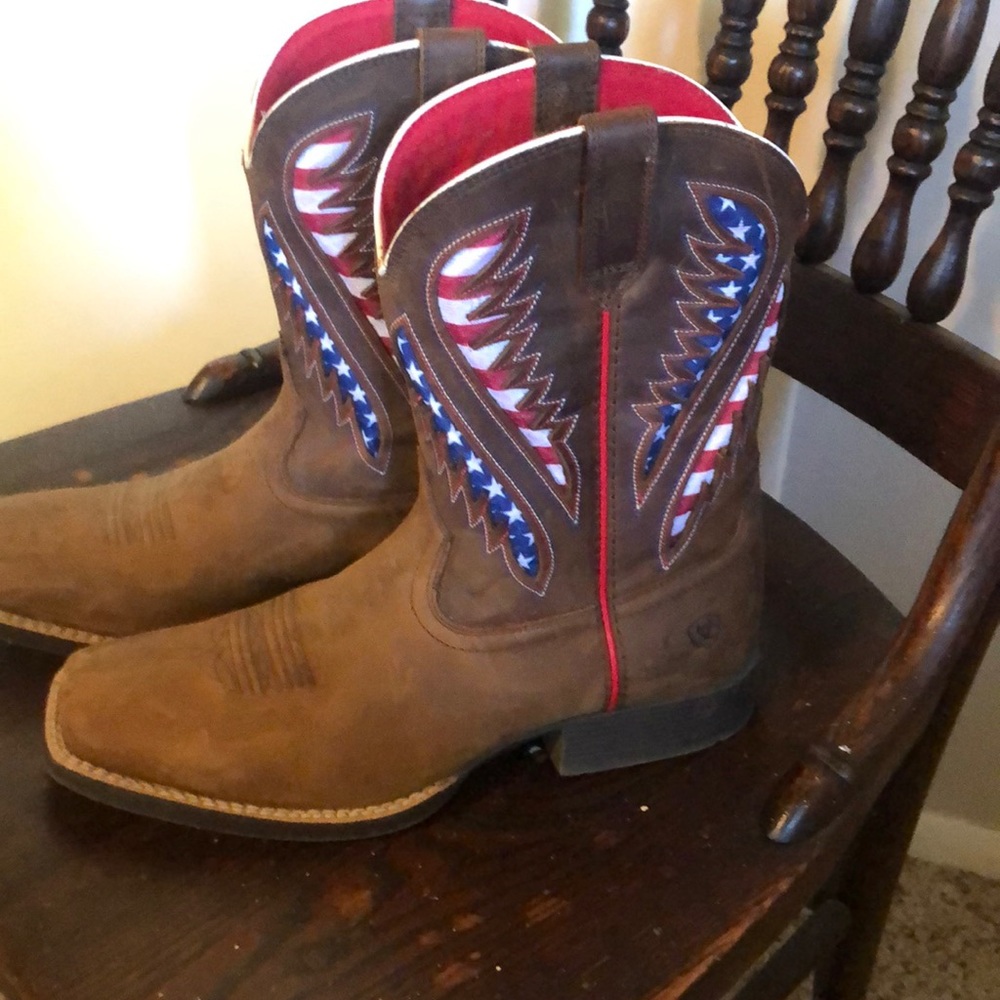 Ariat American Flag Boots